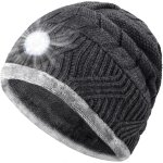 Nsiecd - idee cadeau homme bonnet led - cadeau noel homme original cadeau motard pecheur, bonnet hiver ...
