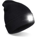 Nsiecd - led lumineux bonnet chapeau, bonnet led lampe frontale avec 3 modes de lumi�re tricot� chapeau ...
