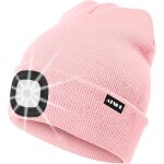 Nsiecd - led lumineux bonnet chapeau, usb rechargeable 4 led chapeau de course lampe frontale etanche ...