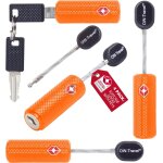 Nzqaf - cadenas cable cl tsa pour valise. cadenas clef tsa antivol pour bagages casier rangement tente ...