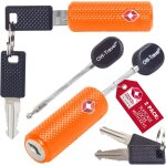 Nzqaf - cadenas cable cl tsa pour valise. cadenas clef tsa antivol pour bagages casier rangement tente ...