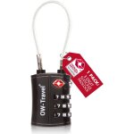 Nzqaf - cadenas cable tsa pour valise. cadenas code 3 chiffres antivol pour bagages casier rangement ...