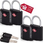 Nzqaf - cadenas cl tsa pour valise. cadenas clef antivol pour bagages casier rangement tente camping. ...