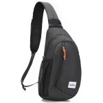 Nzqaf - sac bandoulire sacoche homme antivol sac de poitrine petite lger bandouliere sacs a dos port ...