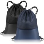 Nzqaf - sac a cordon de sport, etanche pliable sac a dos a cordon unisexe, sac tissu cordon sport pour ...