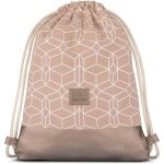 Nzqaf - sac a dos cordon coton pour homme et femme rose - noah - sac de gym - sackpack gymsack - sac ...