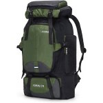 Nzqaf - sac a dos de randonne 70l sac a dos pour hommes femmes grand sac a dos pour voyage camping impermabl ...