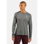Odlo t - shirt a manches longues de trail running x - alp performance wool 115 pour homme, s, gris