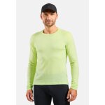 Odlo t - shirt a manches longues de trail running x - alp performance wool 115 pour homme, m, green
