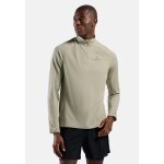 Odlo veste de running a col zipp� essentials pour homme, xxl, beige