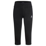 Odlo - women's tights 3 / 4 essential polyester - collant de running taille s, noir