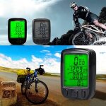 Odomtre etanche pour vlo, ecran lcd, rtro - eclairage, compteur de vitesse, chronomtre, affichage ...