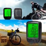 Odomtre etanche pour vlo, ordinateur de cyclisme lcd, rtro - eclairage, compteur de vitesse