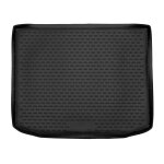 Omac tapis de coffre pour citroen c4 aircross 2012 - 2017 en caoutchouc noir