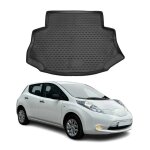 Omac tapis de coffre pour nissan leaf 2011 - 2017 sur mesure en caoutchouc noir Omac tapis de coffre pour nissan leaf 2011 - 2017 sur mesure en caoutchouc noir
