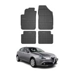 Omac tapis de sol pour alfa romeo giulietta 2010 - 2020 noir caoutchouc Omac tapis de sol pour alfa romeo giulietta 2010 - 2020 noir caoutchouc