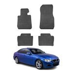 Omac tapis de sol pour bmw série 3 f30 f31 / m3 f80 2012 - 2019 noir en caoutchouc Omac tapis de sol pour bmw série 3 f30 f31 / m3 f80 2012 - 2019 noir en caoutchouc
