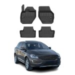 Omac tapis de sol en caoutchouc pour volvo xc60 2008 - 2017 noir premium