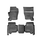 Omac tapis de sol pour land rover discovery l319 2004 - 2009 en caoutchouc noir Omac tapis de sol pour land rover discovery l319 2004 - 2009 en caoutchouc noir