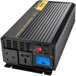 Onduleur solaire hybride - vevor - onduleur pur sinus convertisseur sinusodal pur 2000w dc 12v a ac ...