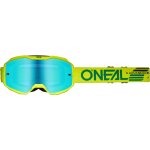 Oneal b - 10 solid lunettes de motocross, jaune pour hommes