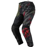 Oneal element ride pantalon motocross, noir - vert, taille 30 pour hommes