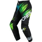Oneal element voltage pantalons de motocross, noir - bleu, taille 38 pour hommes
