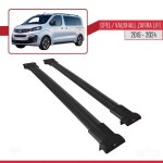 Compatible avec opel zafira life 2019 - 2026 fly model barres de toit railing porte - bagages de voiture ...