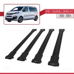 Compatible avec opel zafira life 2019 - 2026 fly model barres de toit railing porte - bagages de voiture ...