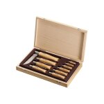 Opinel - coffret bois 10 couteaux tradition n2 a n12 hêtre lame inox - 11311 Opinel - coffret bois 10 couteaux tradition n2 a n12 hêtre lame inox - 11311
