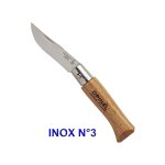 Opinel n2, n3, n4 ou n5 couteau lame carbone ou inox manche hetre