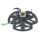 Optimus 8021083 accessoire de r�chaud de camping 57 g aluminium noir base du po�le