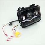 Optique avant evok iron led 12v pour auto piaggio 50 ape 1969 a 1975 neuf