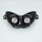 Optique avant noir one pour scooter mbk 50 nitro / 2 x 12v 20w ø50mm neuf Optique avant noir one pour scooter mbk 50 nitro / 2 x 12v 20w ø50mm neuf