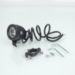 Optique feu eclairage additionnel rms led 12v 15w 720 lumen 6000k pour moto quad neuf