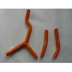 Orange durite de radiateur en silicone pour 2003 - 2006 125sx / 2003 2004 200exc 200mxc / 2004 125exc ...