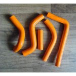 Orange durite de radiateur en silicone pour 2008 - 2017 suzuki rmz450 2008 2009 2010 2011 2012 2013 2014 ...