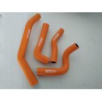 Orange durite de radiateur en silicone pour 2013 - 2019 ktm 390 lc4 duc rc390 2013 2014 2015 2016 2017 ...