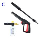 Orange pistolet a mousse haute pression, kit de tuyau, nettoyeur a pression, pistolet a mousse, lance ... Orange pistolet a mousse haute pression, kit de tuyau, nettoyeur a pression, pistolet a mousse, lance ...