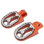 Orange repose - pieds arri�re cnc, p�dales, husqvarna tc te david fe tx elasticity 65 85 125 250 300 ...