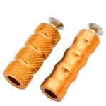 Orange repose - pieds de levier de frein de changement de vitesse de moto, commandes assujettis ees de ...