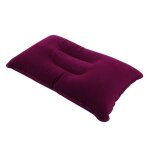 Oreiller gonflable portable d'extrieur, coussin floqu double face, voyage, avion, htel, sommeil, camping, ...
