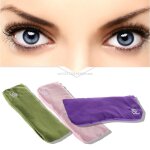 Oreiller oculaire de yoga en soie, graine de cassia, masque de relaxation de massage a la lavande, aromathrap ...
