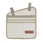 Organisateur de chaise en toile sac de poche latrale chaise de camping portable bras sac de rangement ...
