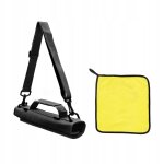 Organisateur de sac de golf sunday pour ranger les clubs de golf noir