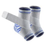Orthèse de soutien de la cheville, 1 paire de chaussettes respirantes antidérapantes, protection de la ... Orthèse de soutien de la cheville, 1 paire de chaussettes respirantes antidérapantes, protection de la ...