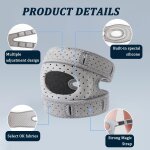 Ortho knee pads, 2 pieces ortho knee brace sports adjustable knee pads for running, knee brace and ligament ...