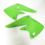 Ou�es, ecope de radiateur d et g vert polisport pour moto suzuki 250 rmz neuf