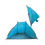 Outdoor abri de plage bleu