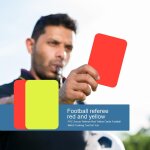 Outil d'arbitre de football, cartes rouges et jaunes, enregistrement de cartes rouges et jaunes, outil ...
